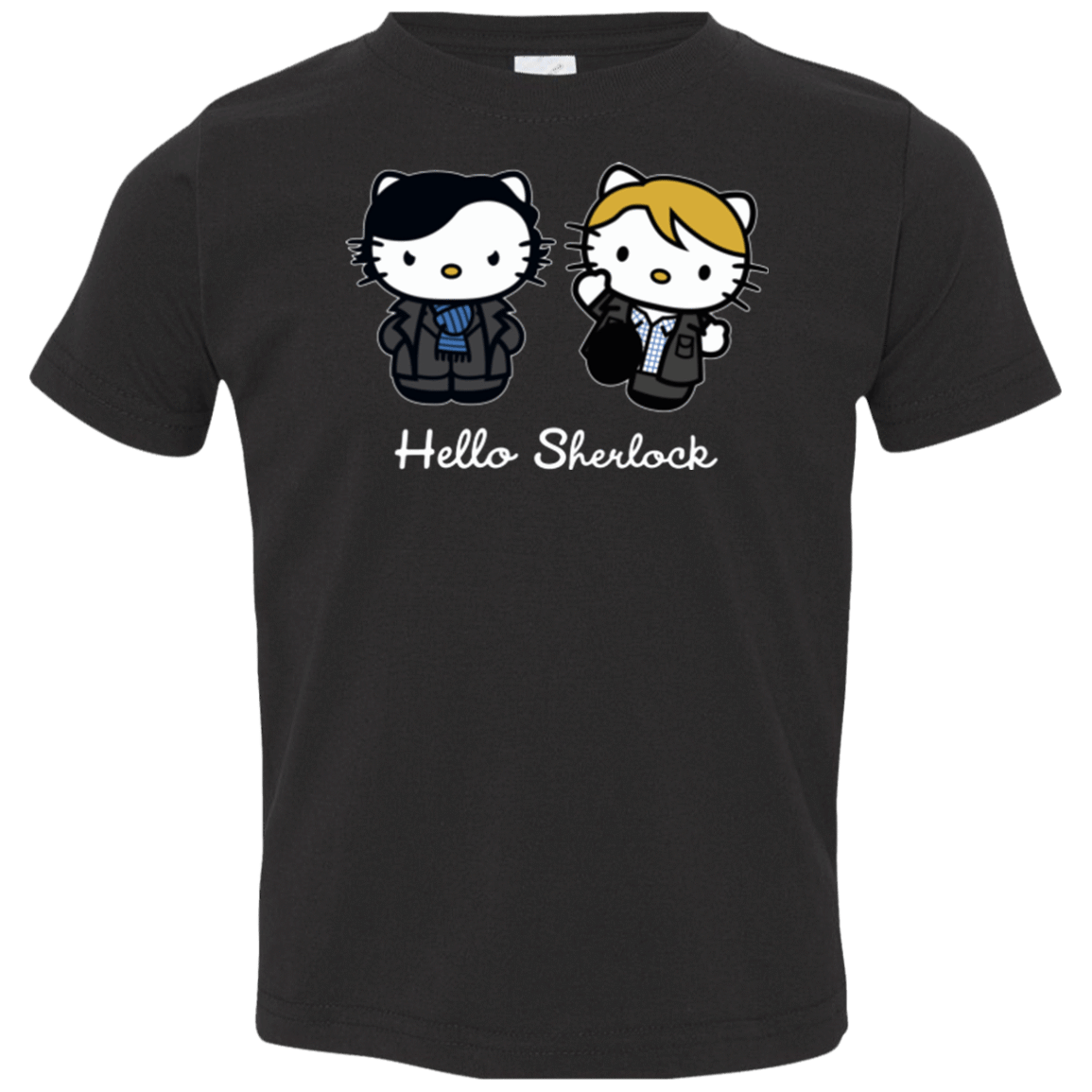 T-Shirts Black / 2T Hello Sherlock Toddler Premium T-Shirt