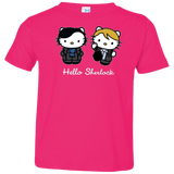 T-Shirts Hot Pink / 2T Hello Sherlock Toddler Premium T-Shirt