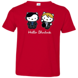 T-Shirts Red / 2T Hello Sherlock Toddler Premium T-Shirt