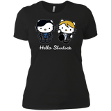 T-Shirts Black / X-Small Hello Sherlock Women's Premium T-Shirt