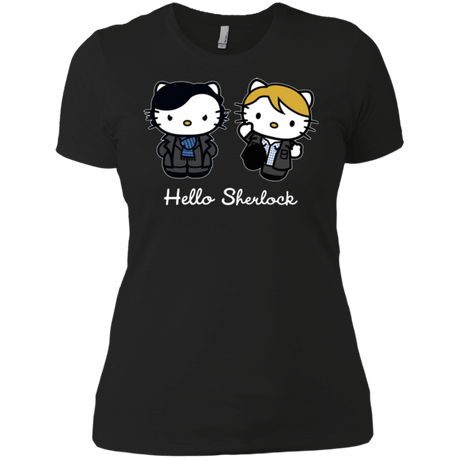 T-Shirts Black / X-Small Hello Sherlock Women's Premium T-Shirt