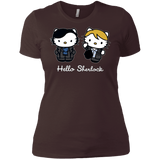 T-Shirts Dark Chocolate / X-Small Hello Sherlock Women's Premium T-Shirt