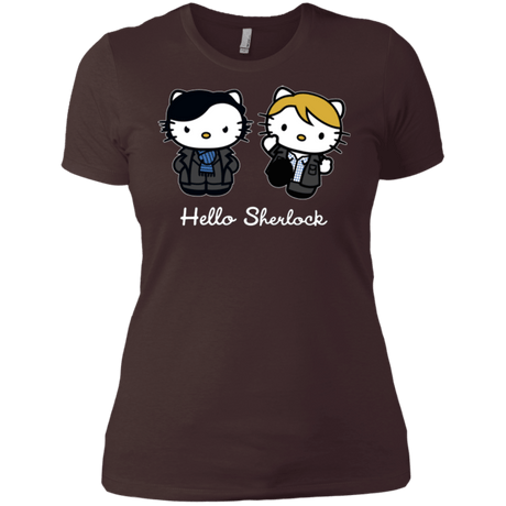 T-Shirts Dark Chocolate / X-Small Hello Sherlock Women's Premium T-Shirt