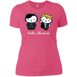 T-Shirts Hot Pink / X-Small Hello Sherlock Women's Premium T-Shirt