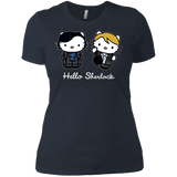 T-Shirts Indigo / X-Small Hello Sherlock Women's Premium T-Shirt