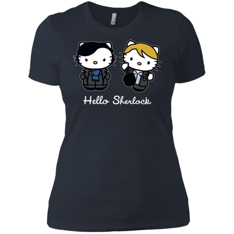 T-Shirts Indigo / X-Small Hello Sherlock Women's Premium T-Shirt