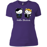 T-Shirts Purple / X-Small Hello Sherlock Women's Premium T-Shirt