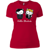 T-Shirts Red / X-Small Hello Sherlock Women's Premium T-Shirt
