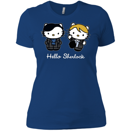 T-Shirts Royal / X-Small Hello Sherlock Women's Premium T-Shirt