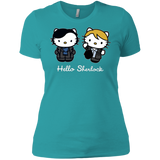 T-Shirts Tahiti Blue / X-Small Hello Sherlock Women's Premium T-Shirt
