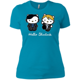 T-Shirts Turquoise / X-Small Hello Sherlock Women's Premium T-Shirt