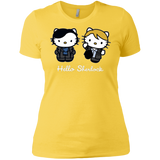 T-Shirts Vibrant Yellow / X-Small Hello Sherlock Women's Premium T-Shirt