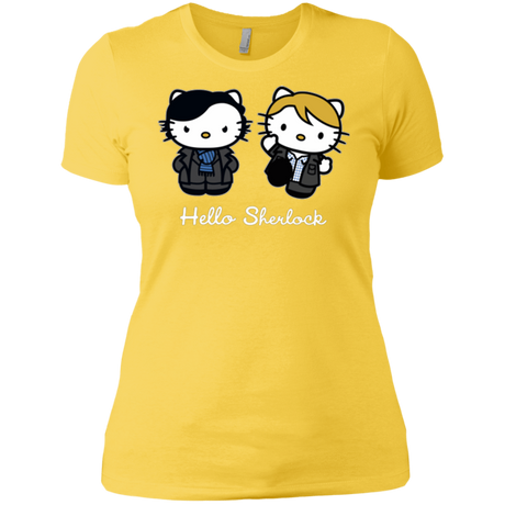 T-Shirts Vibrant Yellow / X-Small Hello Sherlock Women's Premium T-Shirt