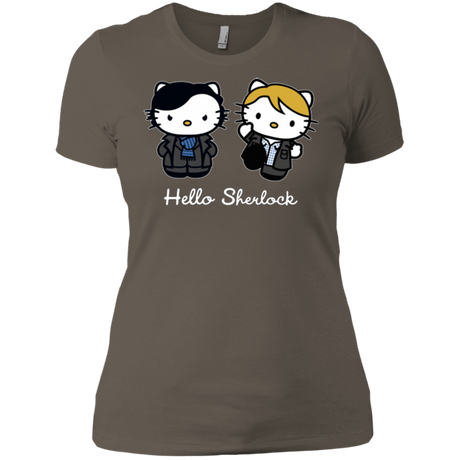 T-Shirts Warm Grey / X-Small Hello Sherlock Women's Premium T-Shirt