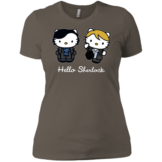 T-Shirts Warm Grey / X-Small Hello Sherlock Women's Premium T-Shirt