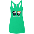 T-Shirts Envy / X-Small Hello Sherlock Women's Triblend Racerback Tank
