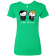 T-Shirts Envy / Small Hello Sherlock Women's Triblend T-Shirt