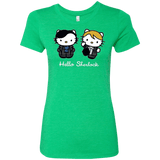 T-Shirts Envy / Small Hello Sherlock Women's Triblend T-Shirt