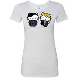 T-Shirts Heather White / Small Hello Sherlock Women's Triblend T-Shirt