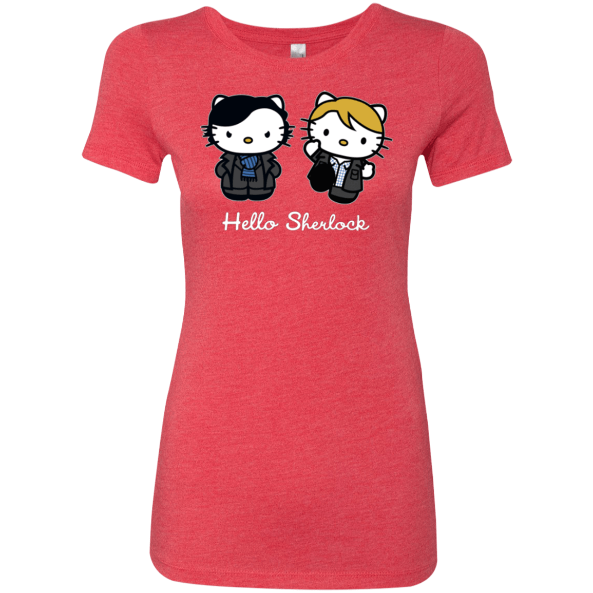 T-Shirts Vintage Red / Small Hello Sherlock Women's Triblend T-Shirt