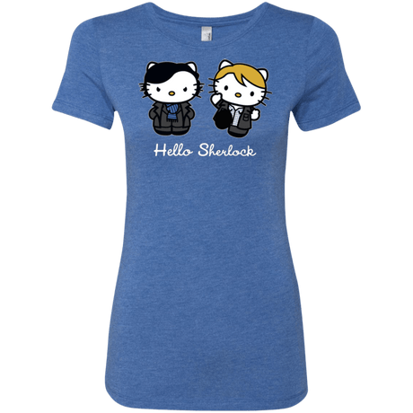 T-Shirts Vintage Royal / Small Hello Sherlock Women's Triblend T-Shirt