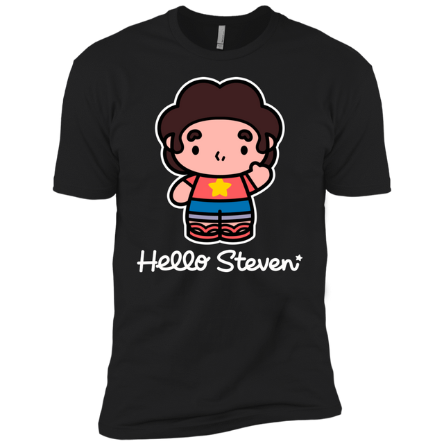 T-Shirts Black / YXS Hello Steven Boys Premium T-Shirt
