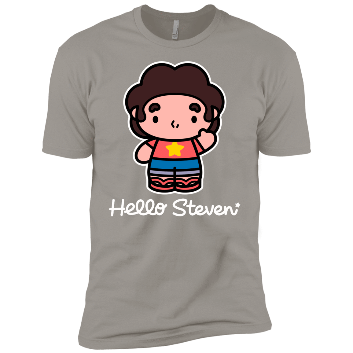 T-Shirts Light Grey / YXS Hello Steven Boys Premium T-Shirt