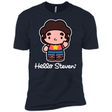 T-Shirts Midnight Navy / YXS Hello Steven Boys Premium T-Shirt