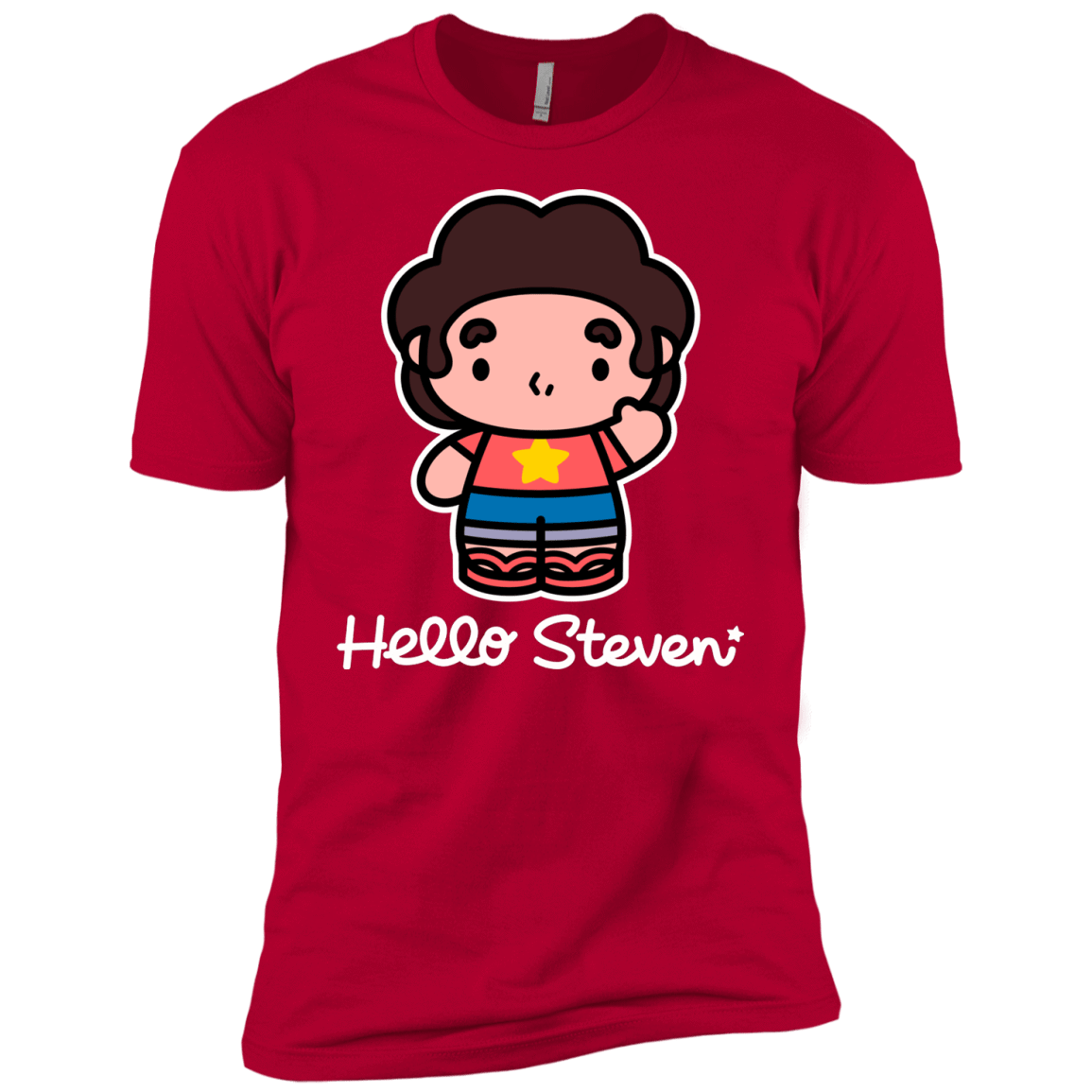 T-Shirts Red / YXS Hello Steven Boys Premium T-Shirt