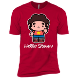 T-Shirts Red / YXS Hello Steven Boys Premium T-Shirt