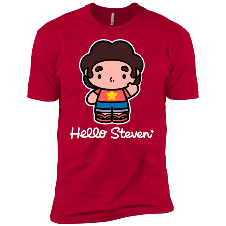 T-Shirts Red / YXS Hello Steven Boys Premium T-Shirt