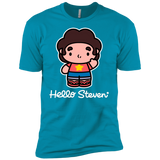 T-Shirts Turquoise / YXS Hello Steven Boys Premium T-Shirt