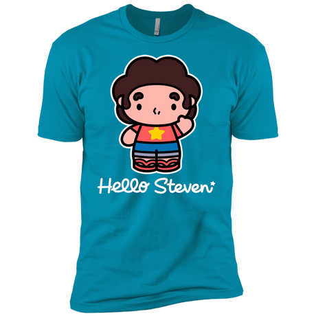 T-Shirts Turquoise / YXS Hello Steven Boys Premium T-Shirt