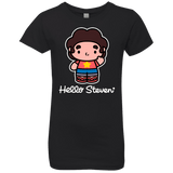 T-Shirts Black / YXS Hello Steven Girls Premium T-Shirt