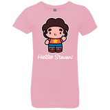 T-Shirts Light Pink / YXS Hello Steven Girls Premium T-Shirt