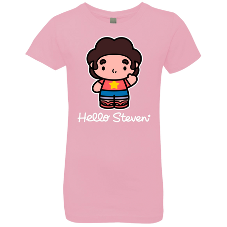 T-Shirts Light Pink / YXS Hello Steven Girls Premium T-Shirt