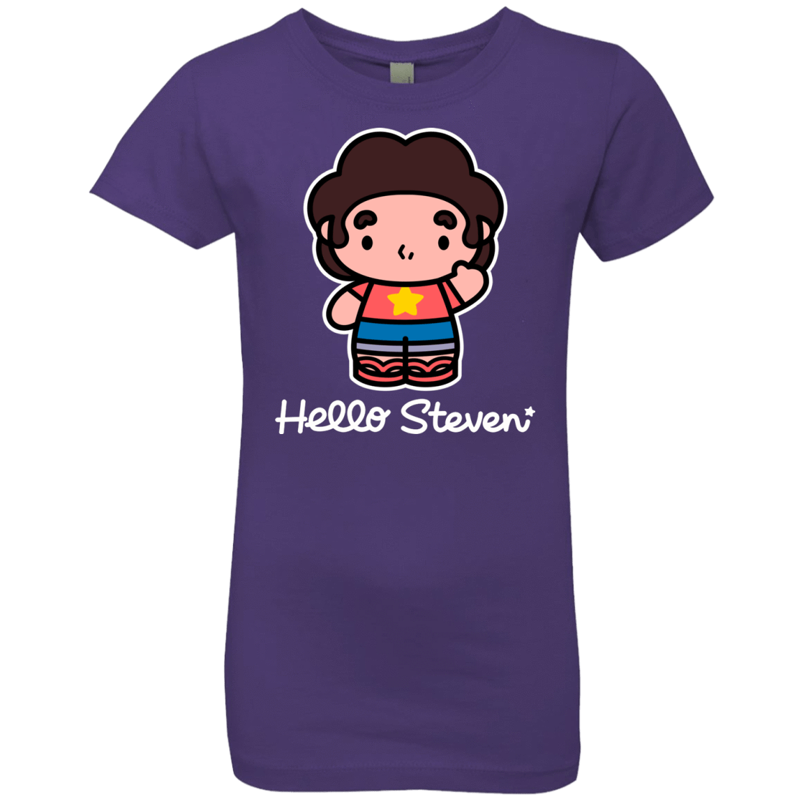 T-Shirts Purple Rush / YXS Hello Steven Girls Premium T-Shirt