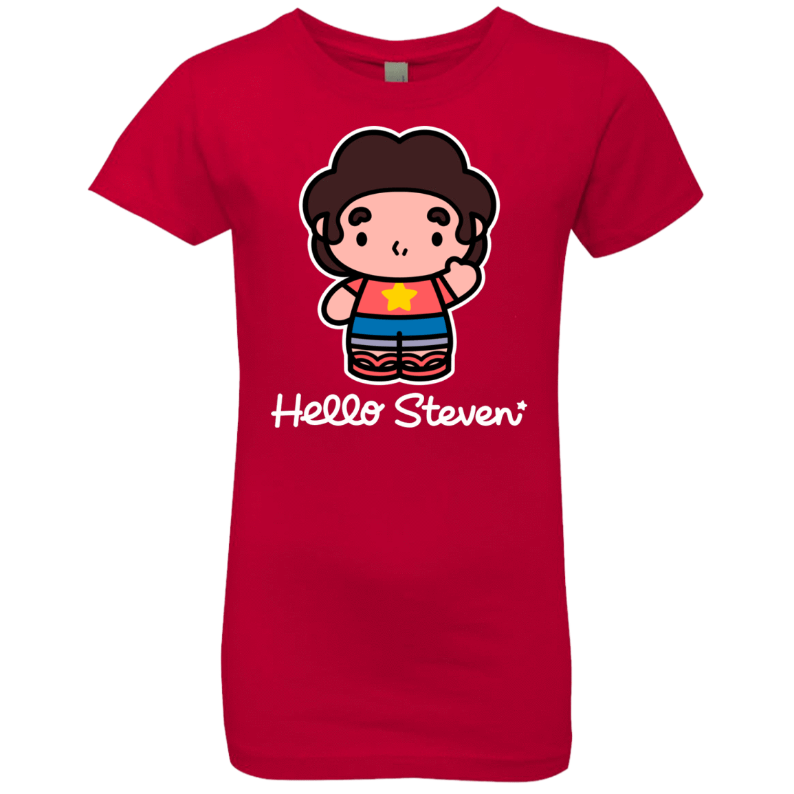 T-Shirts Red / YXS Hello Steven Girls Premium T-Shirt