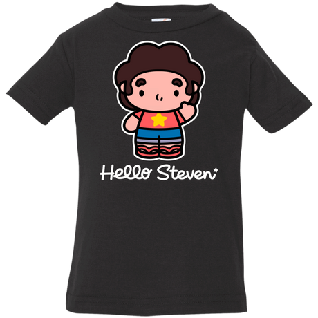 T-Shirts Black / 6 Months Hello Steven Infant Premium T-Shirt