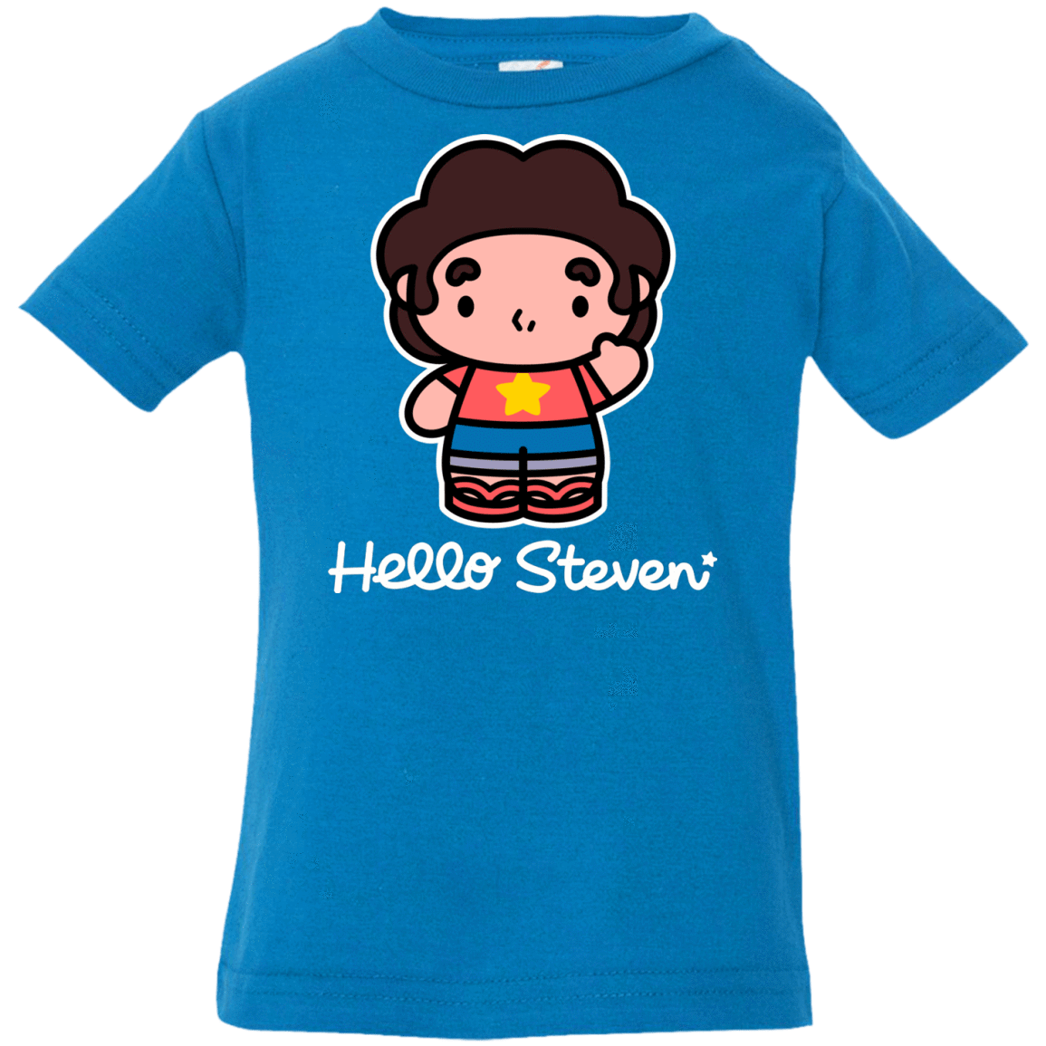 T-Shirts Cobalt / 6 Months Hello Steven Infant Premium T-Shirt