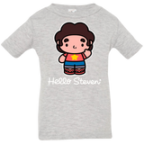 T-Shirts Heather Grey / 6 Months Hello Steven Infant Premium T-Shirt