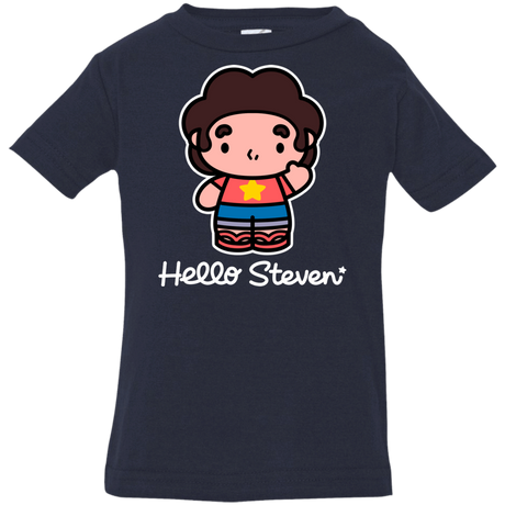 T-Shirts Navy / 6 Months Hello Steven Infant Premium T-Shirt