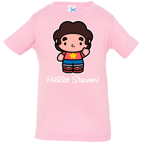 T-Shirts Pink / 6 Months Hello Steven Infant Premium T-Shirt