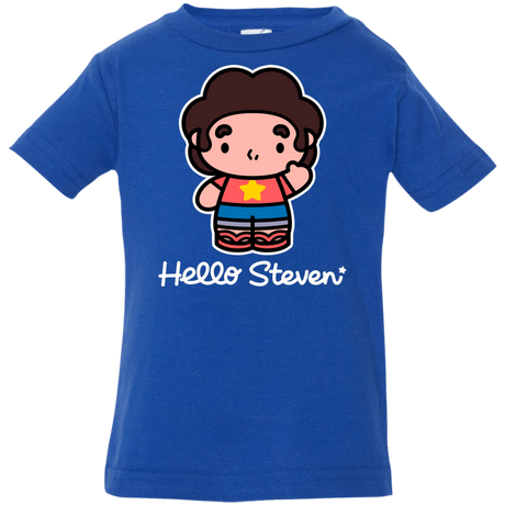 T-Shirts Royal / 6 Months Hello Steven Infant Premium T-Shirt