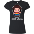 T-Shirts Black / S Hello Steven Junior Slimmer-Fit T-Shirt