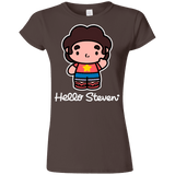 T-Shirts Dark Chocolate / S Hello Steven Junior Slimmer-Fit T-Shirt