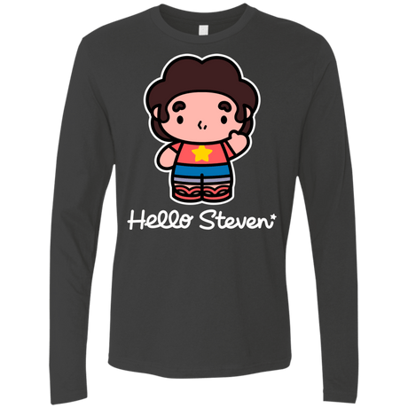T-Shirts Heavy Metal / S Hello Steven Men's Premium Long Sleeve