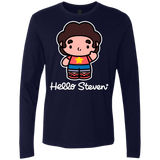 T-Shirts Midnight Navy / S Hello Steven Men's Premium Long Sleeve