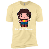 T-Shirts Banana Cream / X-Small Hello Steven Men's Premium T-Shirt