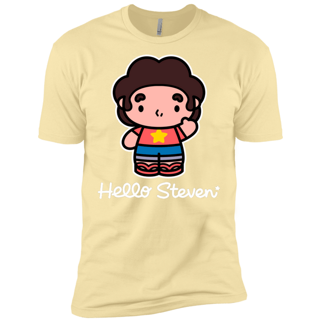 T-Shirts Banana Cream / X-Small Hello Steven Men's Premium T-Shirt